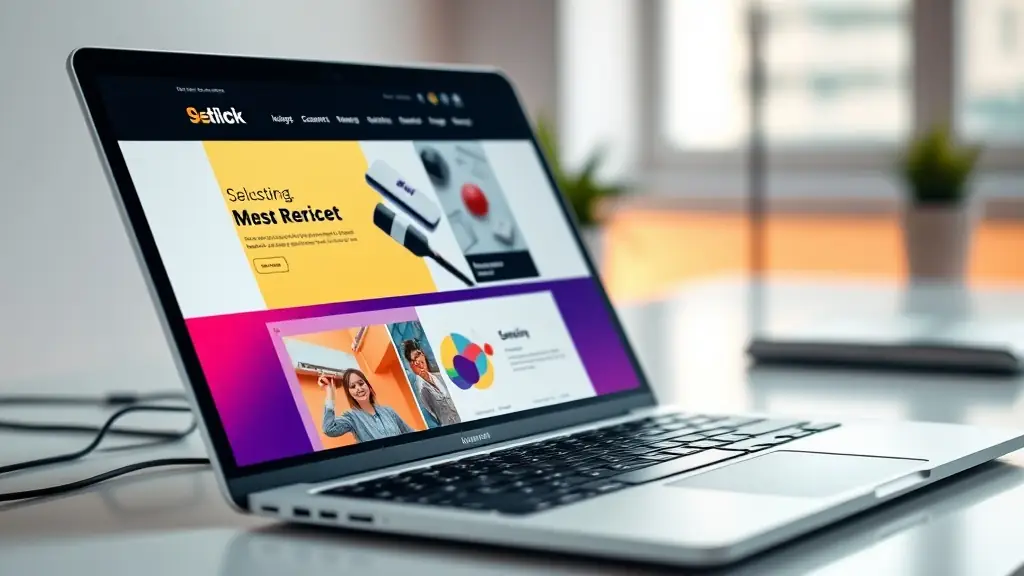 Moderne Webseite, die für dich arbeitet